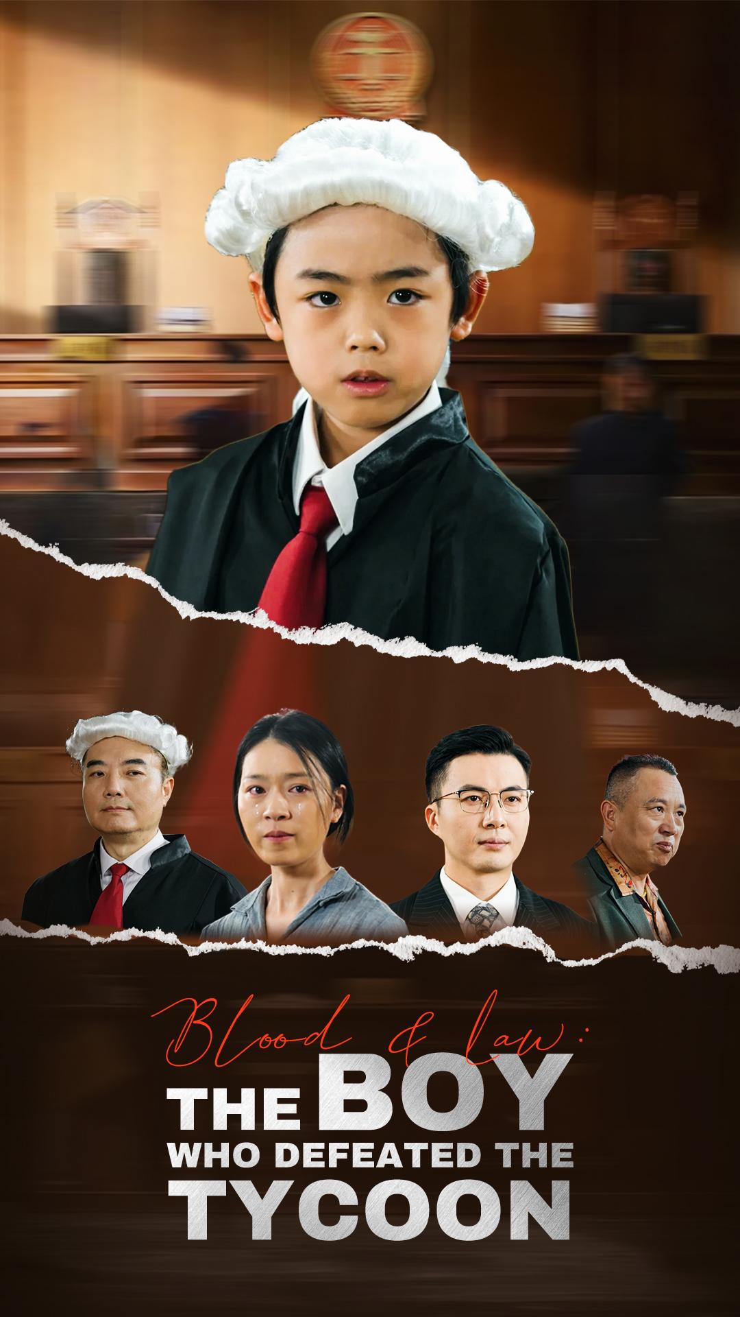Blood & Law: The Boy Who Defeated the Tycoon cover